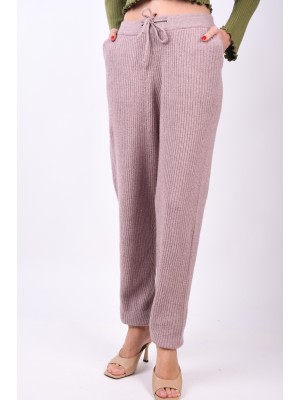 Women Pants Hannan Group Ribed Tracky Rose Smoke